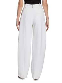 Узкие хлопковые брюки Jacquemus с высокой талией, карманами, Франция 11040479