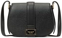 Kate Spade New York Текстурированная кожаная мини-седельная сумка с магнитным замком и стильным дизайном 11062109