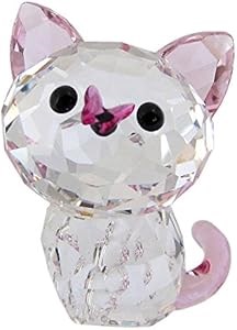 Swarovski Фигурка котёнка Милли - Американская Короткошёрстная порода, прозрачный кристалл, идеальный подарок 11104105