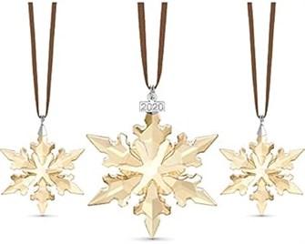 Swarovski Набор эксклюзивных новогодних игрушек 2020 года из высококачественного стекла 11105131