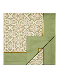 La Double J Скатерть большая из 100% льна, прямоугольная 180 см x 350 см, с рисунком Палаццо, итальянского производства 10044075