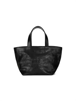 Alexander Wang Мини-сумка из мягкой лакированной кожи с ручками и съемным ремешком через плечо 10045500