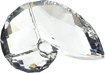 Swarovski Хрустальная морская раковина, 10 x 14 см, элегантное украшение для интерьера в морском стиле 11060171