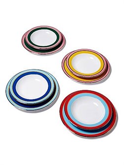 La Double J Soup and Dinner Plates Set of 8 11036757