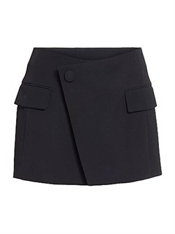 Balmain Asymmetric Miniskirt 11033021