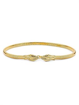 Chloe Итальянский латунный пояс в форме змеи с золотистым покрытием и замком 11035384