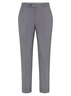 Брюки Brunello Cucinelli формального кроя из суперлегкой шерсти 150s с добавлением шелка, 85% шерсть, 15% шелк 11034695