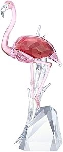 Swarovski Кристальная фигурка фламинго, более 600 граней, светло-розовая, элегантный дизайн 2018 года 11055159
