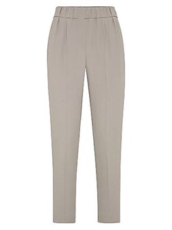 Brunello Cucinelli Женские шелковые джоггеры из ацетата с карманами, Италия, 52% ацетат/48% шелк 11035771