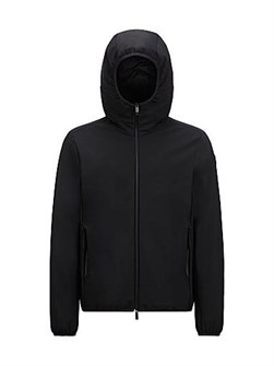 Куртка Chalves от Moncler из мягкой ткани с утеплителем, регулируемым капюшоном и карманами на молнии 11034646