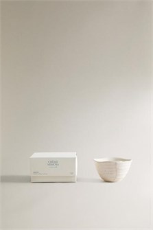 Zara Home Ароматическая свеча Creme Mimosa с растительным воском, 120 г - успокаивающий аромат для вашего дома 11229595