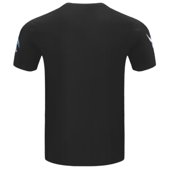 Футболка Pro Standard Hornets Script Tail SJ из 94% хлопка с стильной вышивкой логотипа 11229408