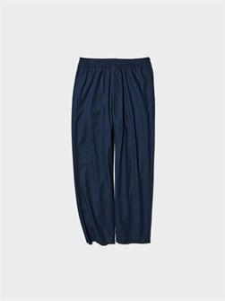 Удобные фланелевые брюки Uniqlo с карманами из 59% хлопка и 41% вискозы 11191603