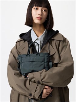 Uniqlo Миниатюрная сумка 2Way Utility из 100% полиэстера с регулируемым плечевым ремнем 11191636