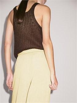 Классические брюки с защипами от Massimo Dutti с потайной застежкой и карманами, часть костюма 11201976