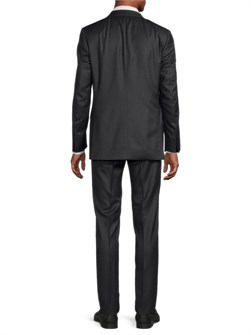 Классический костюм Canali с двубортным пиджаком и брюками из 100% первоклассной шерсти, Италия 11170218