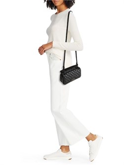 Valentino Garavani Кроссбоди сумка из стеганой кожи с отделкой Rockstud, 23 см x 10 см x 7,5 см 11232043