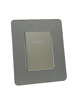 Addison Ross Рамка из эмали с серебристым краем, 5',', x 7',',, универсальная ориентация, бархатная задняя панель 11168223