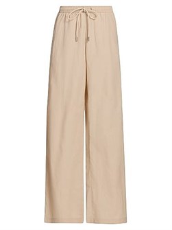 Нейлоновые брюки Valkyrie Snap от L',Agence с эластичным поясом и боковыми карманами 11166600