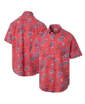 Мужская футболка-поло с короткими рукавами и защитой UPF 50+ от Reyn Spooner и Kekai St. Louis Cardinals 11233751