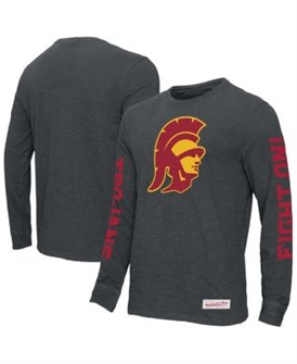 Мужской лонгслив USC Trojans Team Pride из мягкой ткани с графическим принтом от бренда Mitchell &amp, Ness 11223515