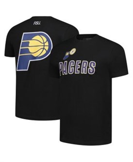 Fisll Футболка в стиле оверсайз с логотипом Индиана Пэйсерс из дышащего хлопка для мужчин и женщин 11176955