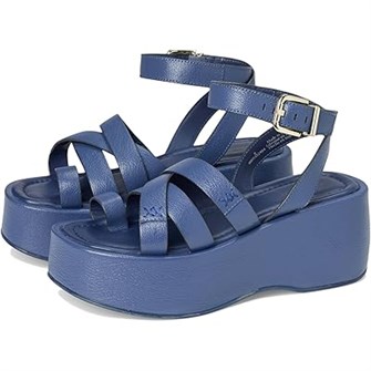 Сандалии на платформе Hazel Flatform от Free People с открытым носком и регулируемым ремешком вокруг щиколотки 11232384