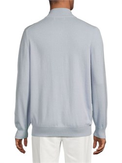 Кашемировый пуловер Brunello Cucinelli с высоким воротником, длинными рукавами и рубчатыми манжетами 11232168