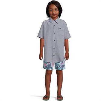 Детская рубашка Quiksilver Kids Oxford Classics с коротким рукавом, 100% хлопок 11226577