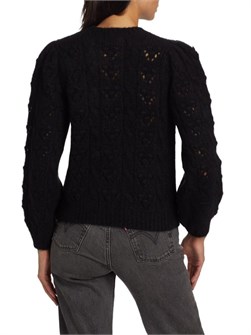 Свитер Tudor из мягкой альпаки Doen с длинными рукавами и круглым вырезом, состав 50% альпака 11232081