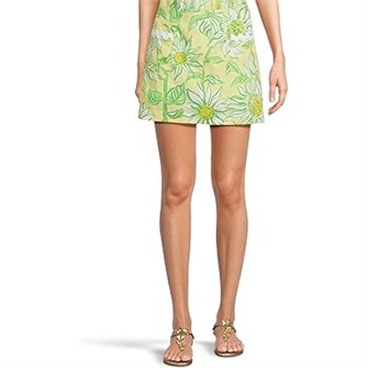 Мини-юбка Gardner от Lilly Pulitzer с карманами и поясом, 97% хлопок, 3% спандекс 11230750