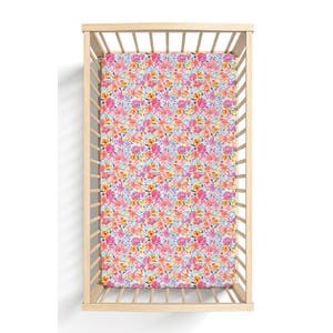 Laree + Co Детская кроватка Korrie, из ультрамягкого материала, для стандартных матрасов, с эластичным краем 10041254