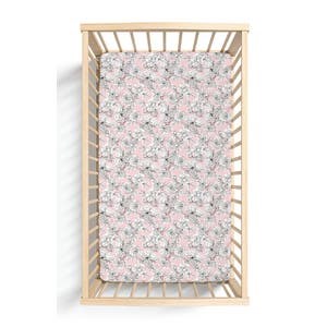 Laree + Co Постельный комплект Allie для детской кроватки, идеально подходит для стандартных матрасов, мягкая ткань для нежной кожи младенца 10041256