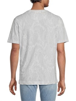 Футболка Bodhi от Robert Graham из мягкого хлопка с узором paisley и классическим вырезом 11177978