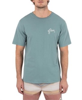 Hurley Мужская футболка Hula Gal с короткими рукавами из 100% хлопка с принтом и уникальной этикеткой 11233059