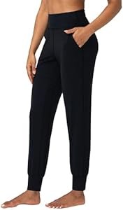 Легкие мягкие брюки Sunzel с карманами, высокие спортивные штаны для йоги, прогулок и тренировок 10020614