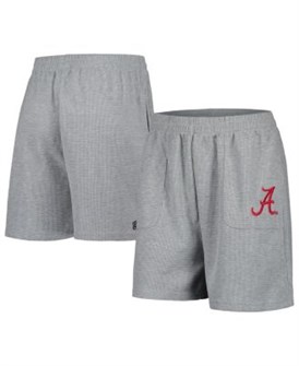 Женские шорты Hype And Vice в полном размере с эластичным поясом для комфортного отдыха или игры Alabama Crimson Tide 11223076