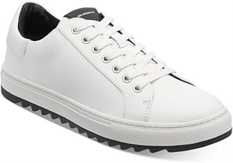 Кожаные кроссовки KARL LAGERFELD с низким верхом и резиновой подошвой 11241167