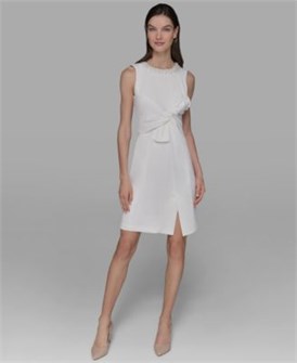 Женское платье-футляр из кружева с искусственными жемчужинами, Karl Lagerfeld Paris 11222747