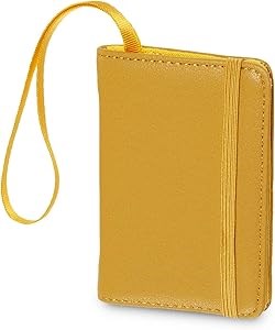 Классическая багажная бирка Moleskine, горчично-жёлтая, с водоотталкивающим покрытием и карточкой для контактов 11240936