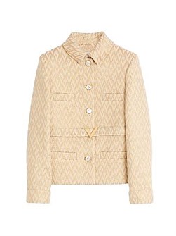 Valentino Garavani Lurex Jacquard Toute La V Jacket 11167587