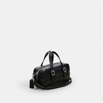 Coach Alter/Ego Mini Satchel Bag In Checkerboard Upcrafted Leather With Crossbody Strap 11209686