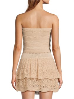 Топ Vintage Havana с рюшами и шнуровкой, без рукавов, 100% хлопок 11178059