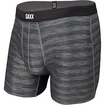 Боксеры Saxx Droptemp из дышащей сетки с охлаждающим эффектом, влагоотводящие и суперэластичные, 85% переработанный полиэстер 11226526