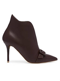 Кожаные ботильоны Esther с острым носком и стильным каблуком 85 мм от Malone Souliers 11167930