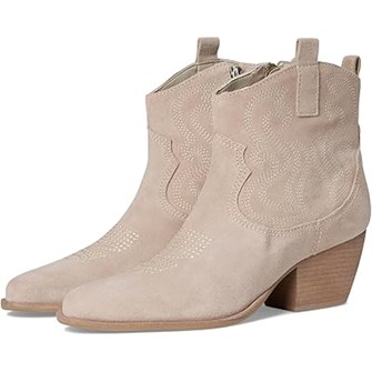 Ботильоны из замши с боковой молнией и блочным каблуком Dolce Vita Shania для женщин 11228912