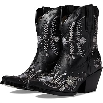 Ботинки Durango Crush 8 , Western с вышивкой и каблуком для стильного образа 11177572