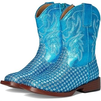 Детские ботинки Roper Kids Glitter Gleam с высоким каблуком и удобной молнией 11228643