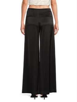 Брюки с складками Alice + Olivia Eloise, узкие, 75% триацетат, 25% полиэстер, подходят для офиса и повседневной носки 11225787