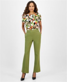 Стильные классические брюки с карманами AK Anne Klein, размер XS-P/XXL 11233346